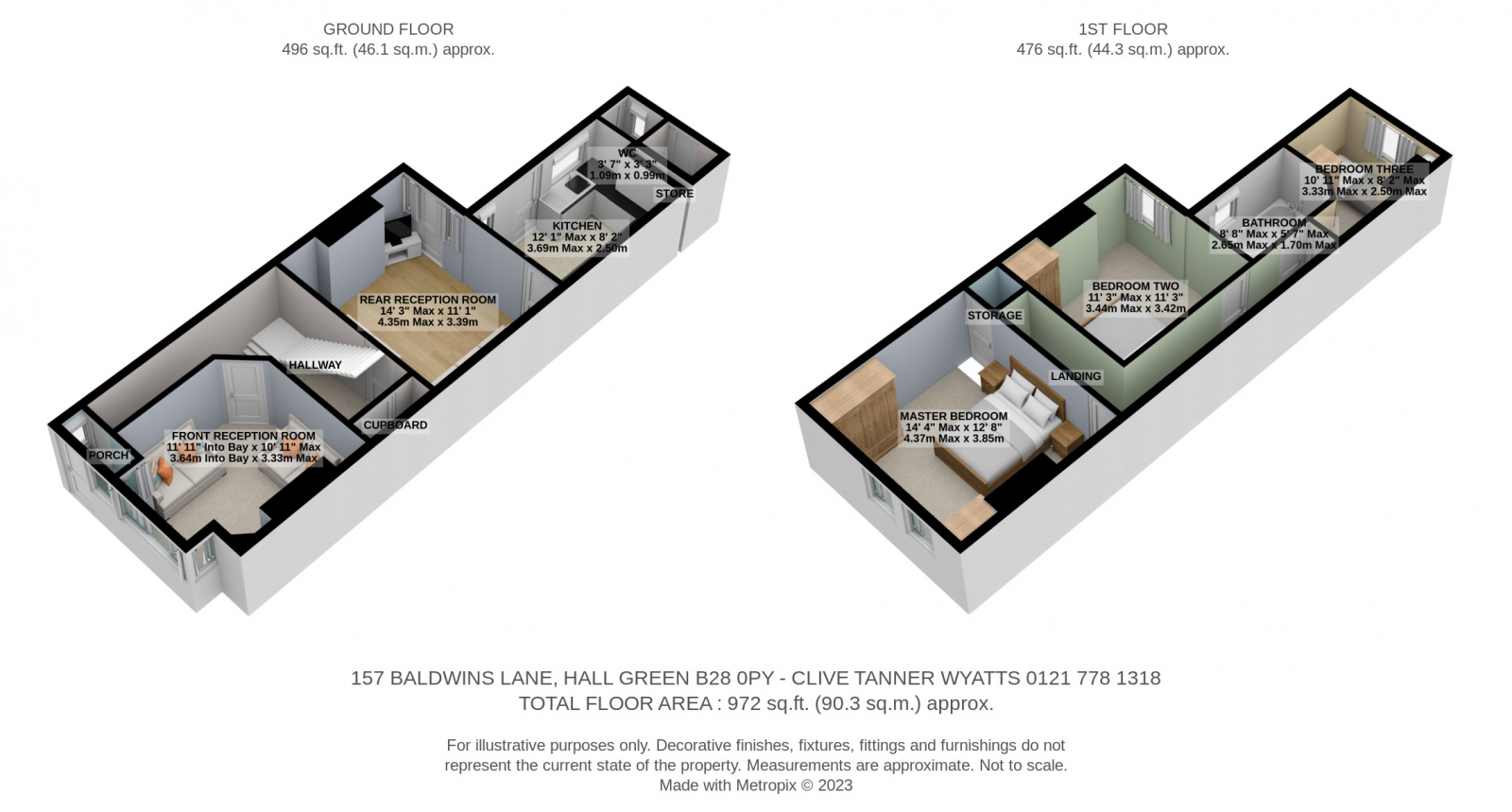 Property for sale at 157 Baldwins Lane, Hall Green, Birmingham. B28 0PY