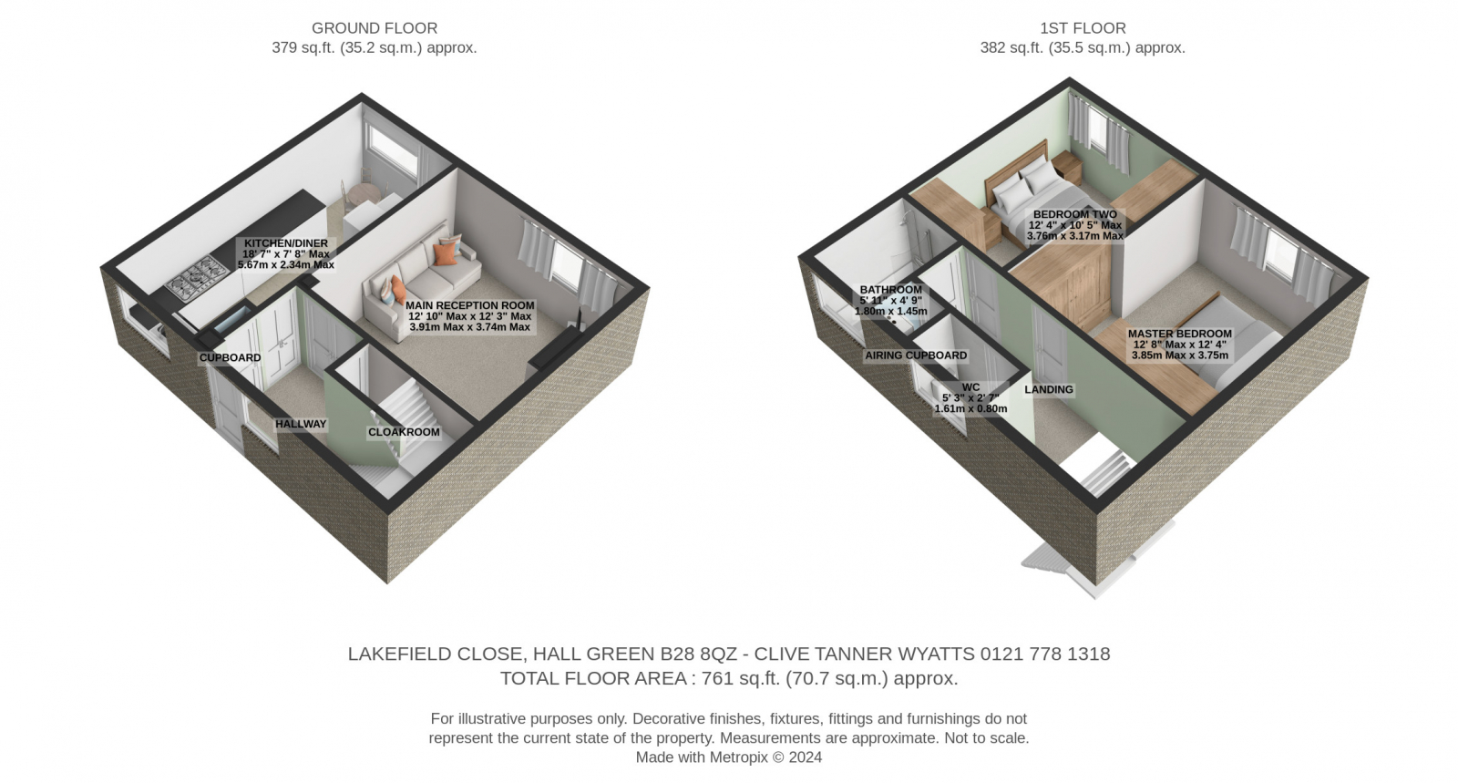 23 Lakefield Close, Hall Green, Birmingham. B28 8QZ