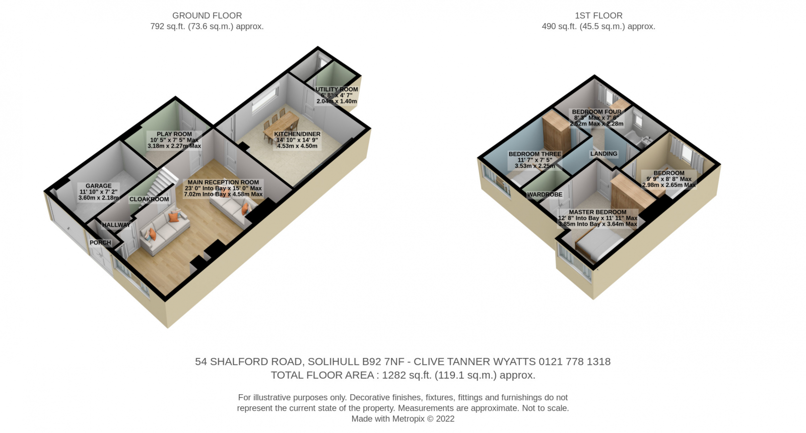 Property for sale at 54 Shalford Road, Solihull, Birmingham. B92 7NF