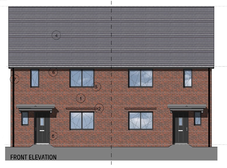 6 Bonneville Place, York Road Hall Green, Plot 1,2,3,4,5, Birmingham, Birmingham. B28 8NA